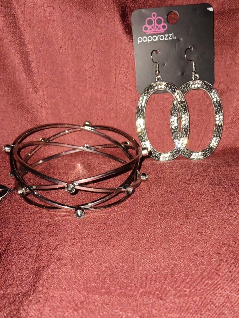 Black Diamond Style Jewelry Set